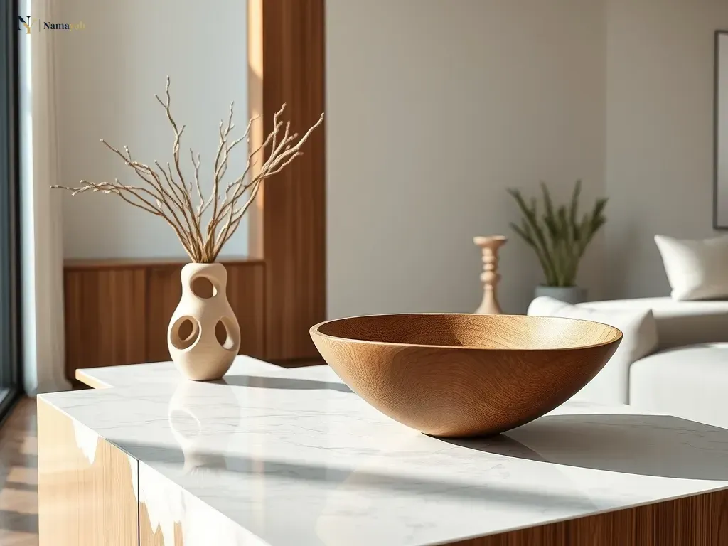 Styling Artisanal Wooden Home Decor for a Modern Look