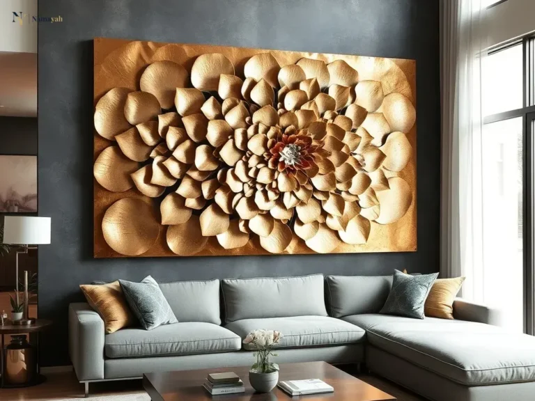 Handcrafted Metal Wall Art for Modern Luxury Interiors