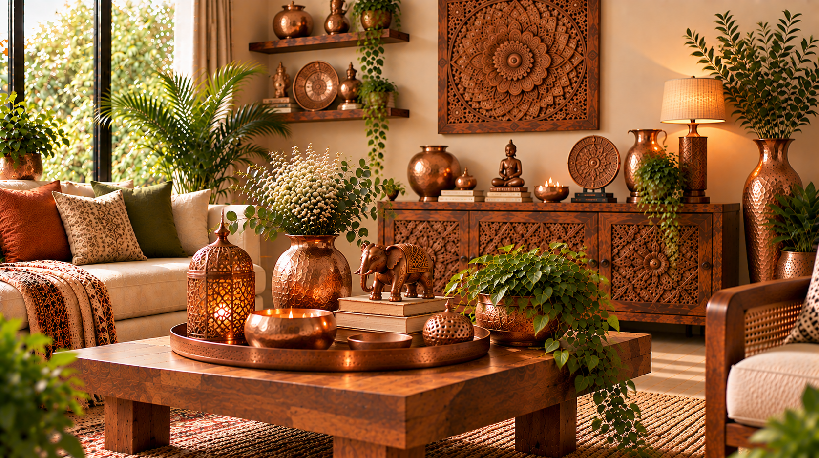 Building a Cohesive Collection of Artisan Copper Decor