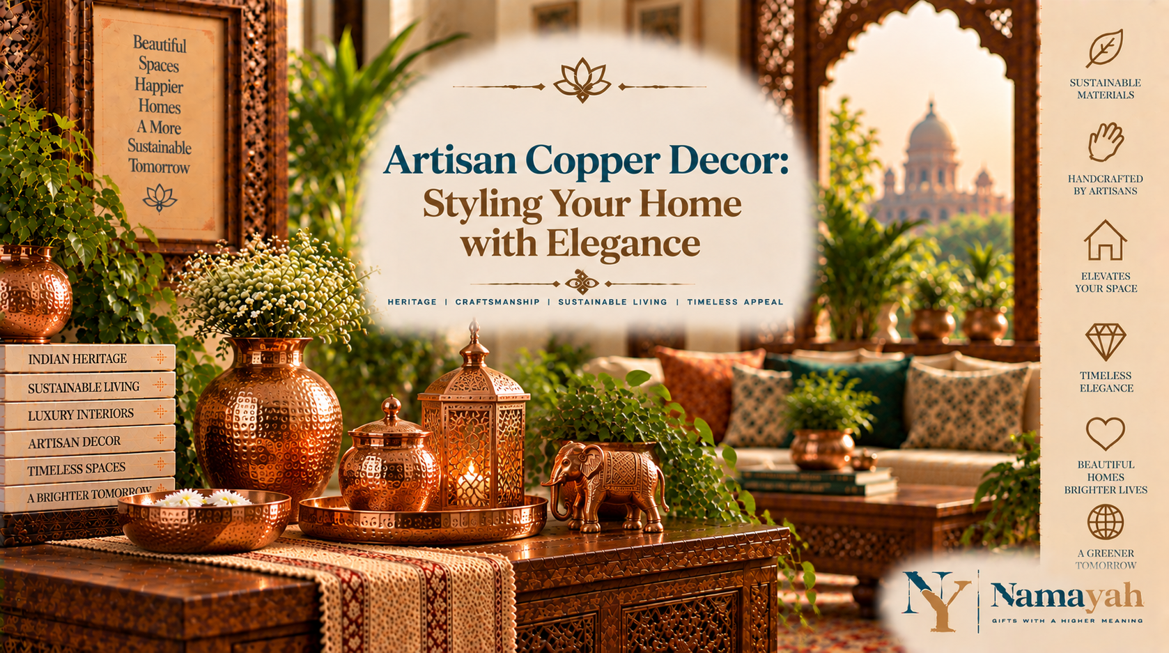 Artisan Copper Decor: Styling Your Home with Elegance