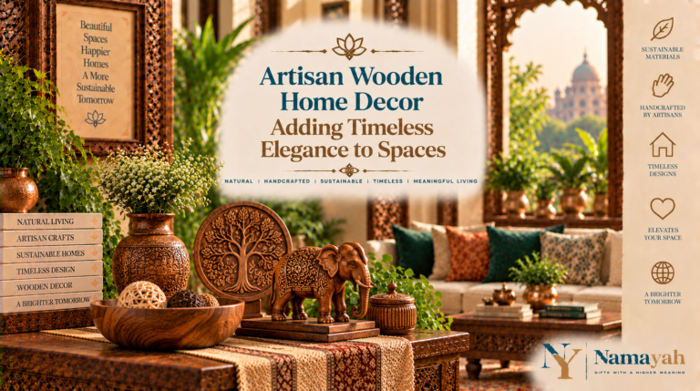 Artisan Wooden Home Decor: Adding Timeless Elegance to Spaces