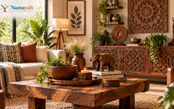 Artisan Wooden Home Decor Elevating Your Living Space