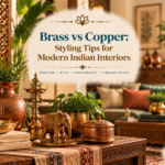 Brass vs Copper: Styling Tips for Modern Indian Interiors
