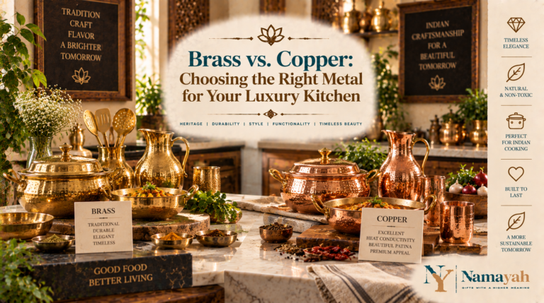 Brass vs. Copper: Choosing the Right Metal for Your Luxury Kitchen