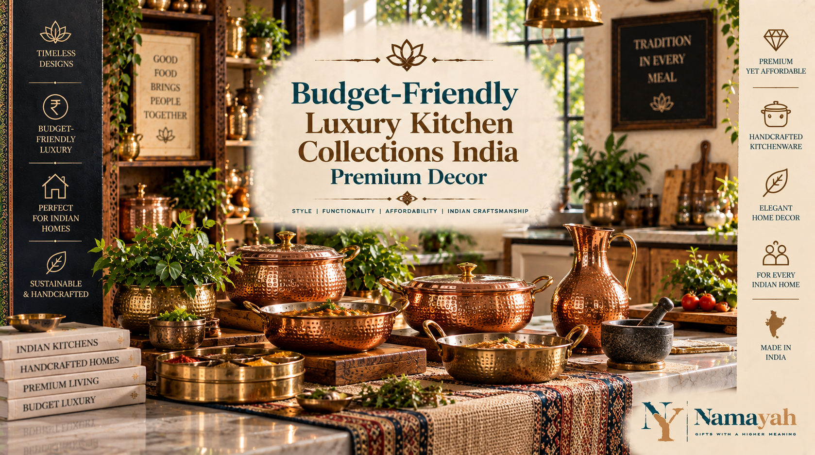 Budget-Friendly Luxury Kitchen Collections India: Premium Decor