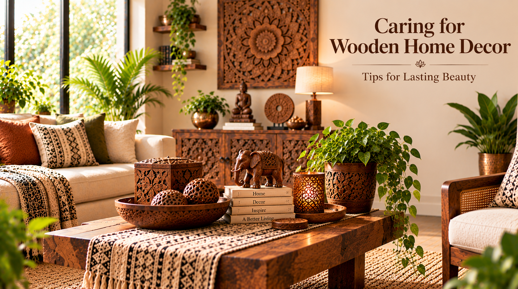 Caring for Wooden Home Decor: Tips for Lasting Beauty