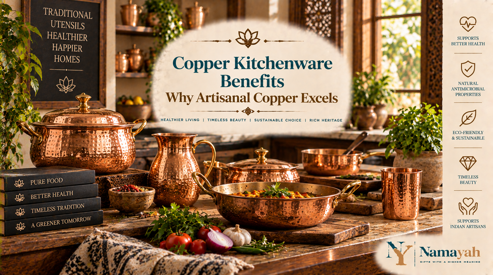 Copper Kitchenware Benefits: Why Artisanal Copper Excels