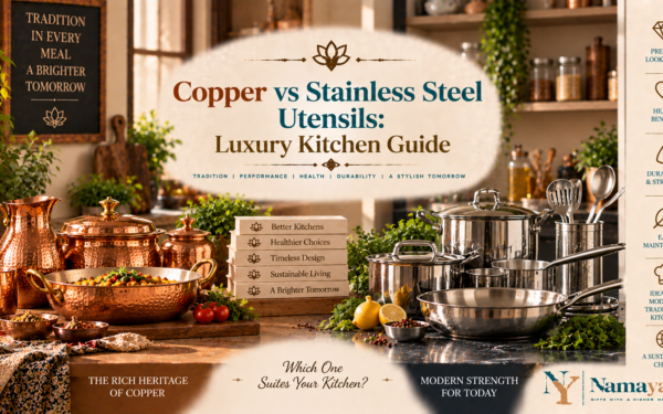 Copper vs Stainless Steel Utensils Luxury Kitchen Guide