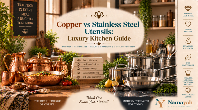 Copper vs Stainless Steel Utensils: Luxury Kitchen Guide