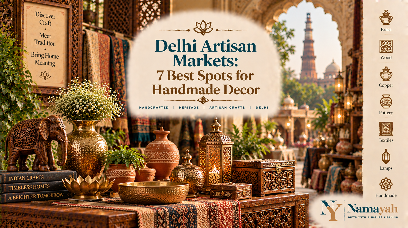 Delhi Artisan Markets: 7 Best Spots for Handmade Decor