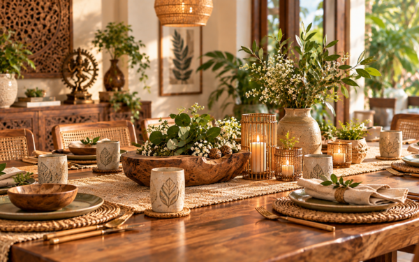 Eco-friendly Table Decor Trends for Sustainable Hosting