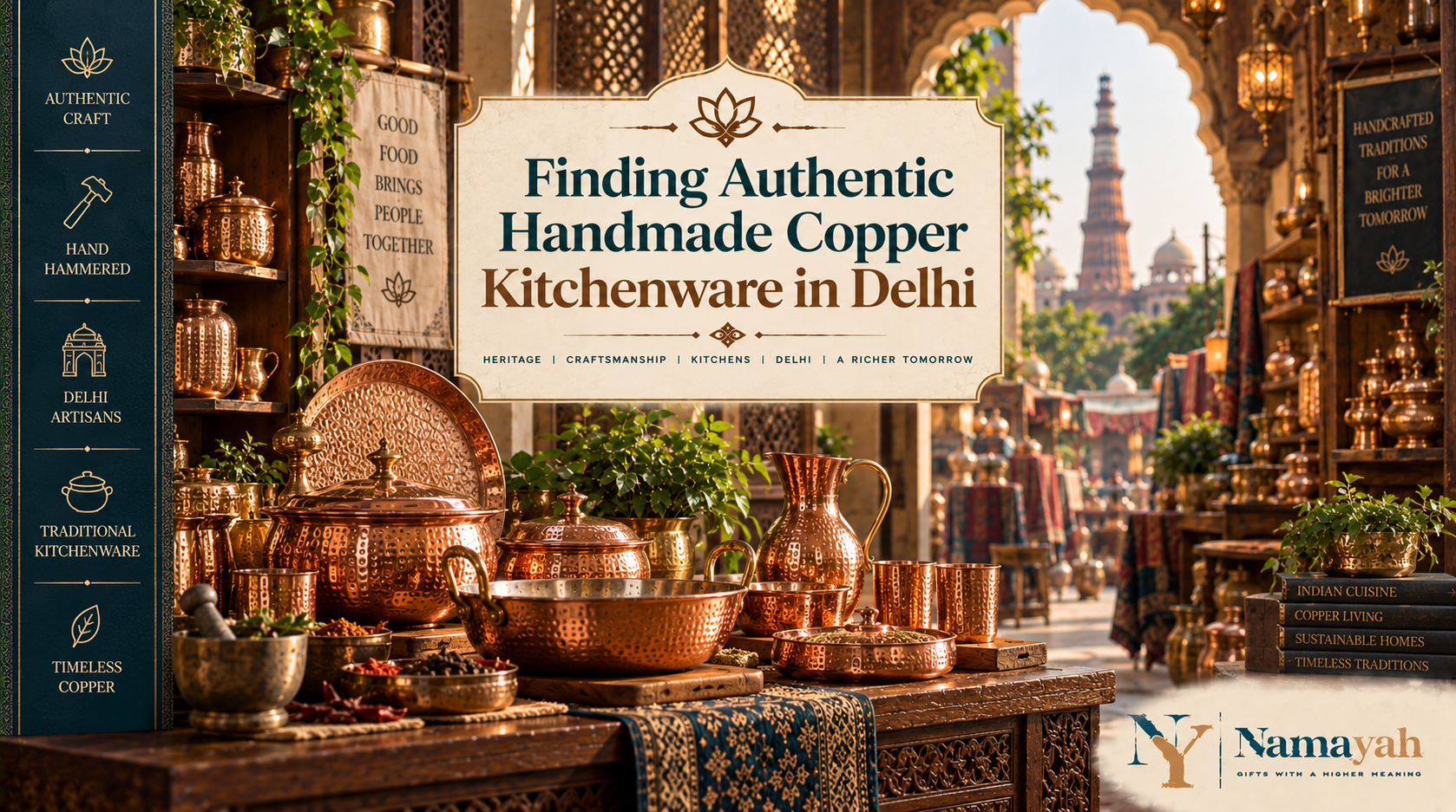 Finding Authentic Handmade Copper Kitchenware in Delhi