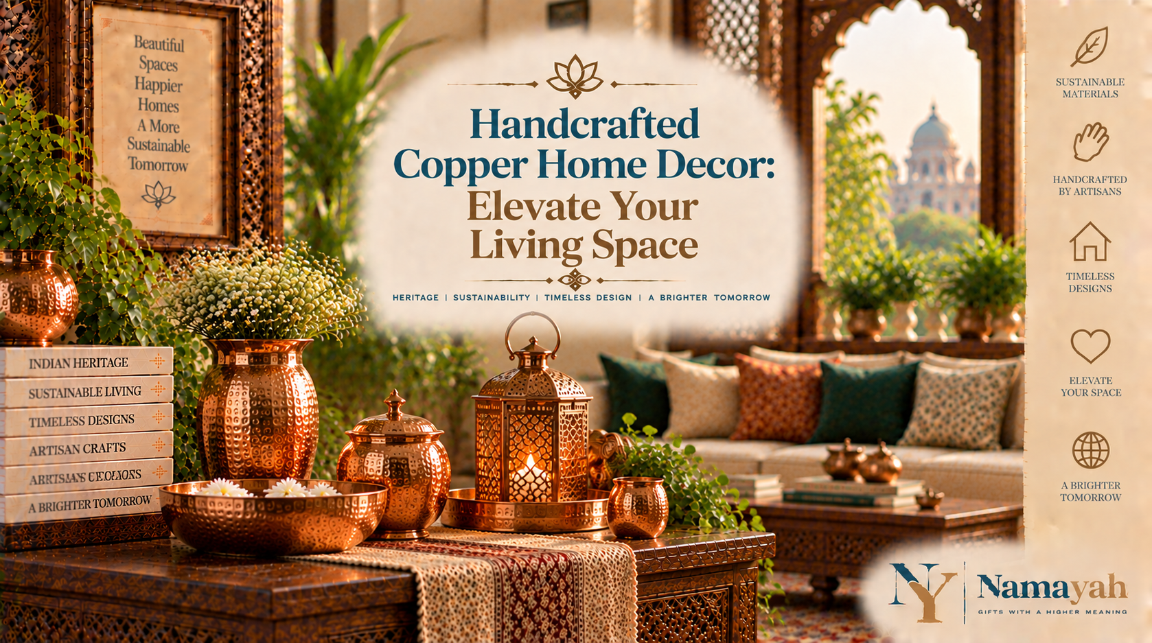 Handcrafted Copper Home Decor: Elevate Your Living Space
