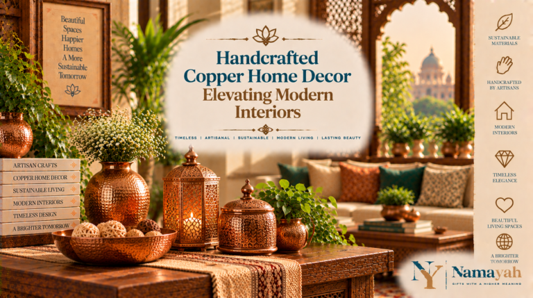 Handcrafted Copper Home Decor: Elevating Modern Interiors