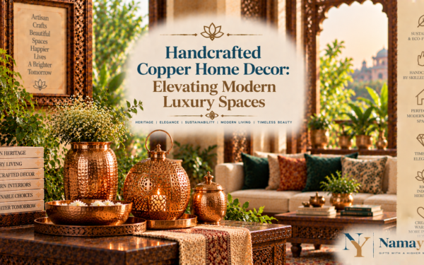 Handcrafted Copper Home Decor Elevating Modern Luxury Spaces