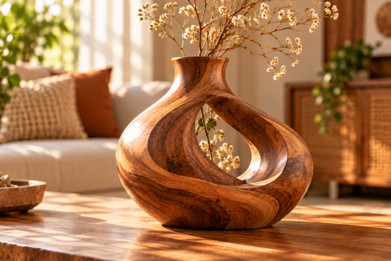 Handcrafted Wood Decor: Bring Warmth and Elegance Home