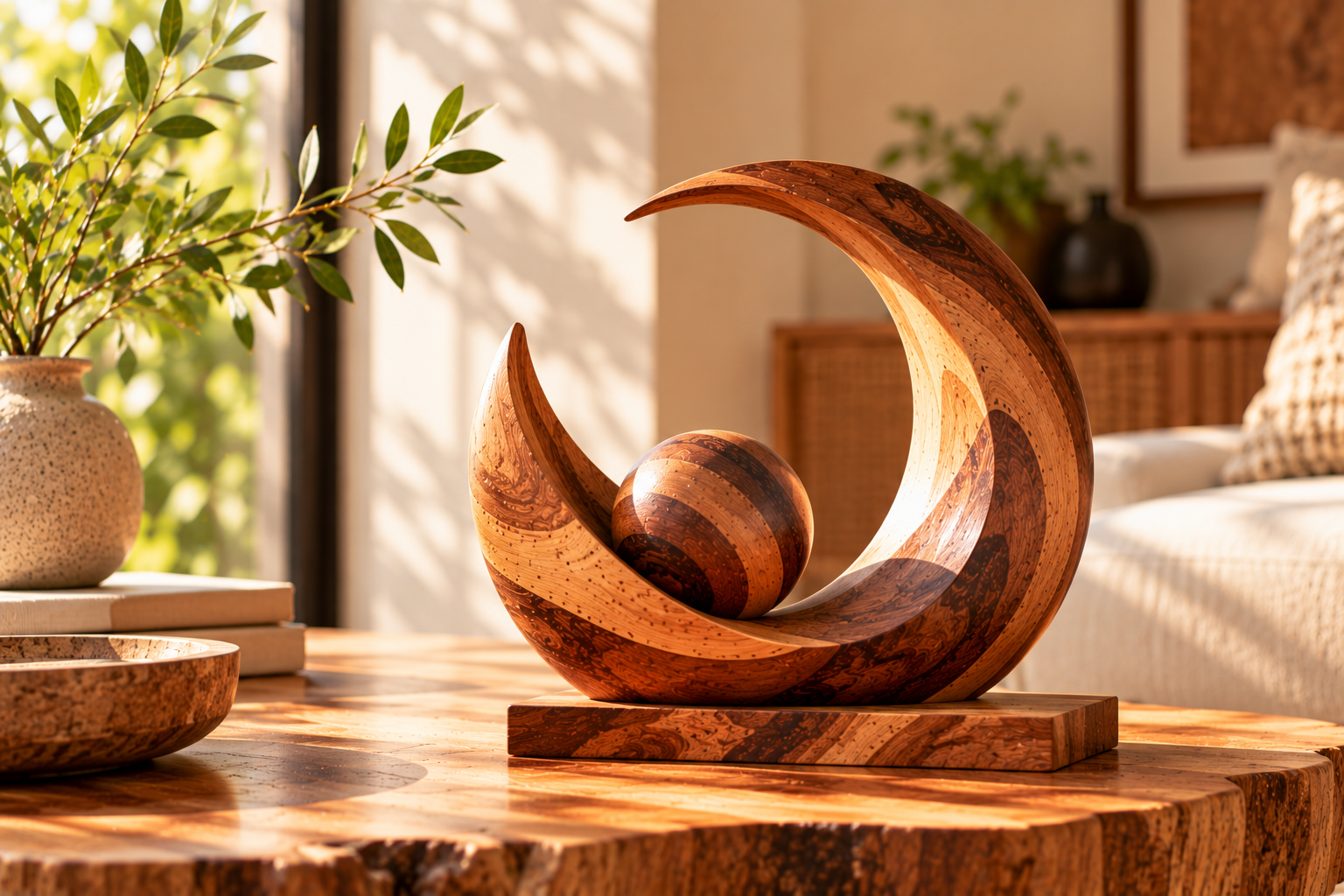 Handcrafted Wooden Accents: Transform Your Home with Natural Elegance