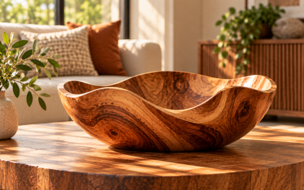 Handcrafted Wooden Home Decor Adding Natural Elegance