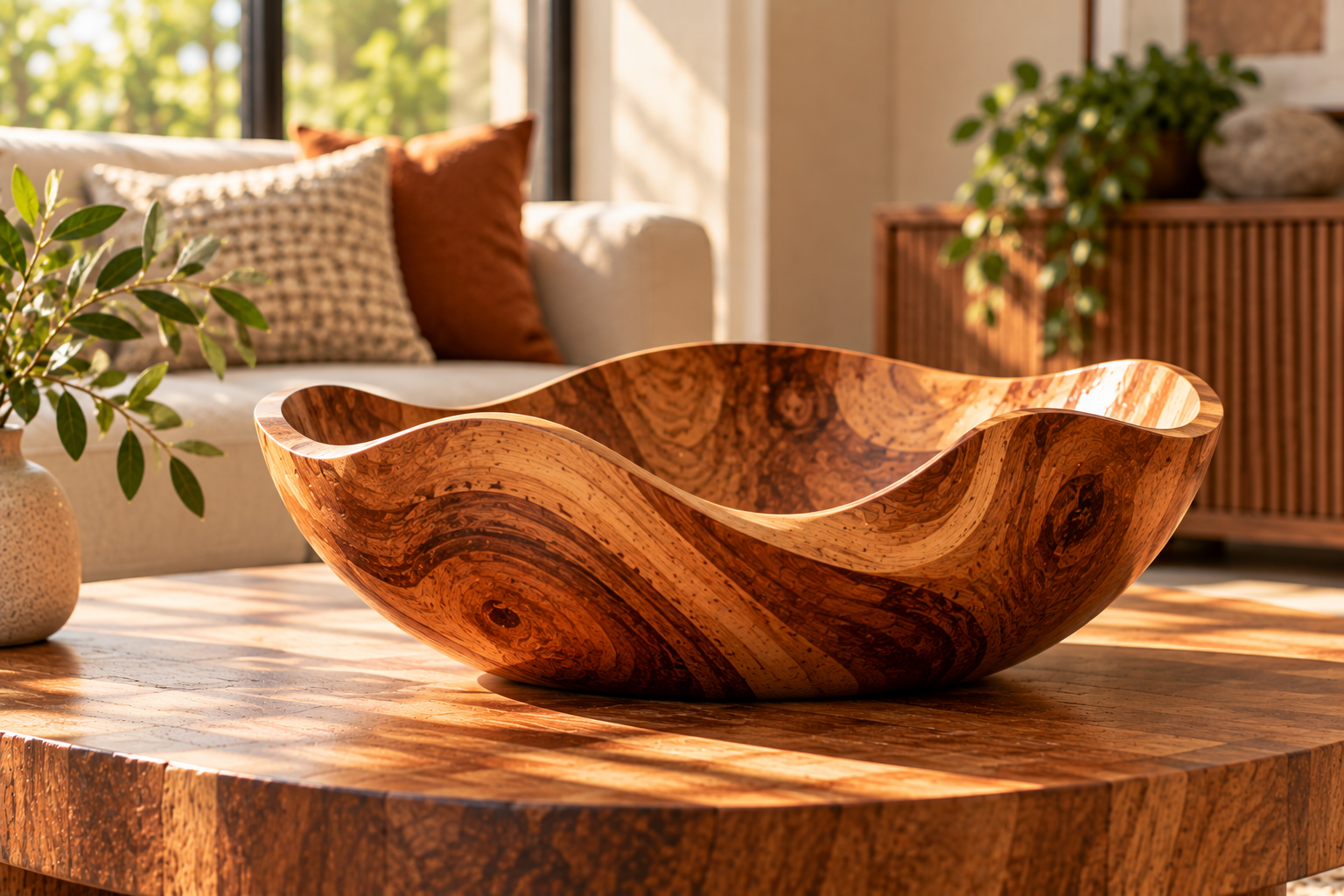Handcrafted Wooden Home Decor: Adding Natural Elegance