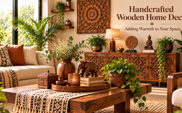 Handcrafted Wooden Home Decor Adding Warmth to Your Space