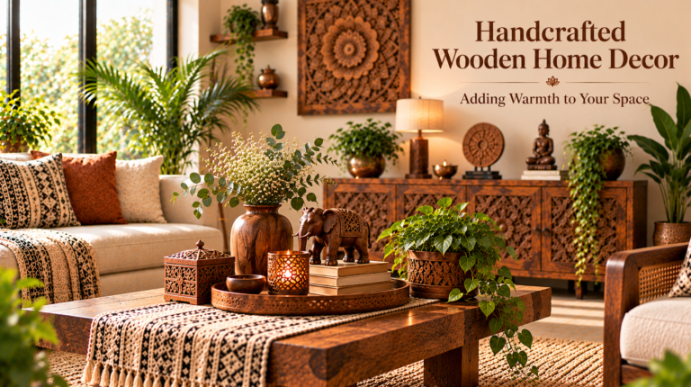 Handcrafted Wooden Home Decor: Adding Warmth to Your Space