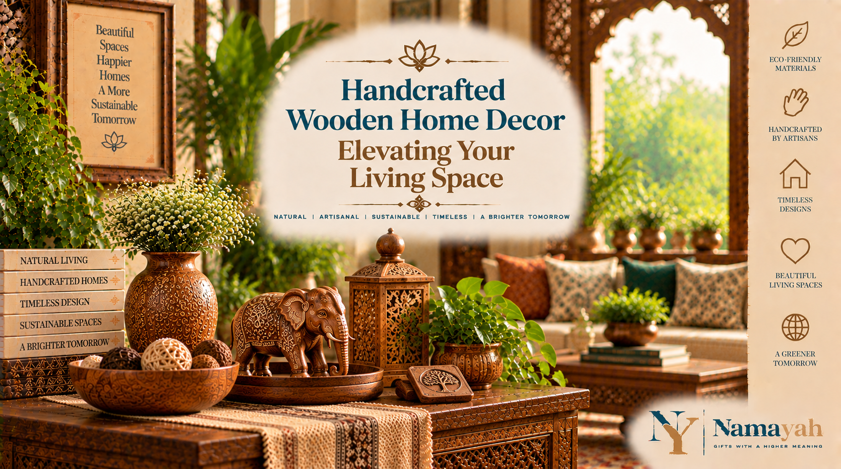 Handcrafted Wooden Home Decor: Elevating Your Living Space