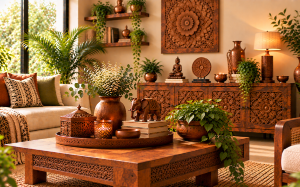 Handcrafted Wooden Home Decor Elevating Your Living Space