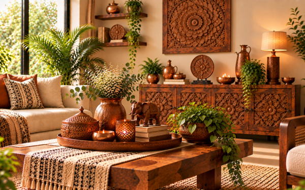 Handcrafted Wooden Home Decor Elevating Your Luxury Space