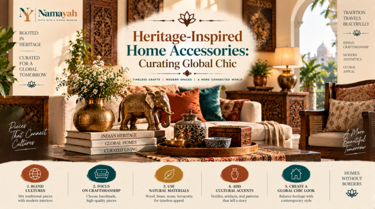 Heritage-Inspired Home Accessories: Curating Global Chic