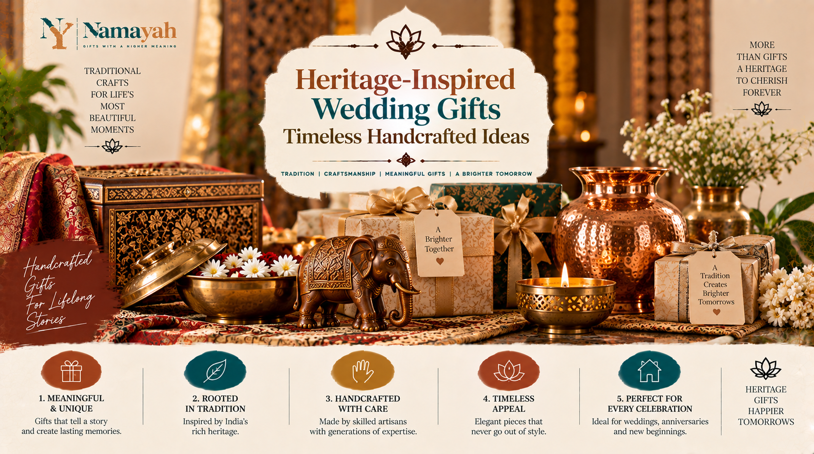 Heritage-Inspired Wedding Gifts: Timeless Handcrafted Ideas