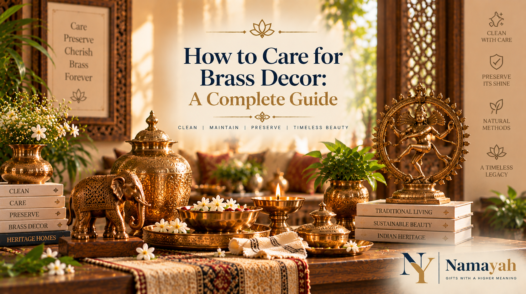 How to Care for Brass Decor: A Complete Guide