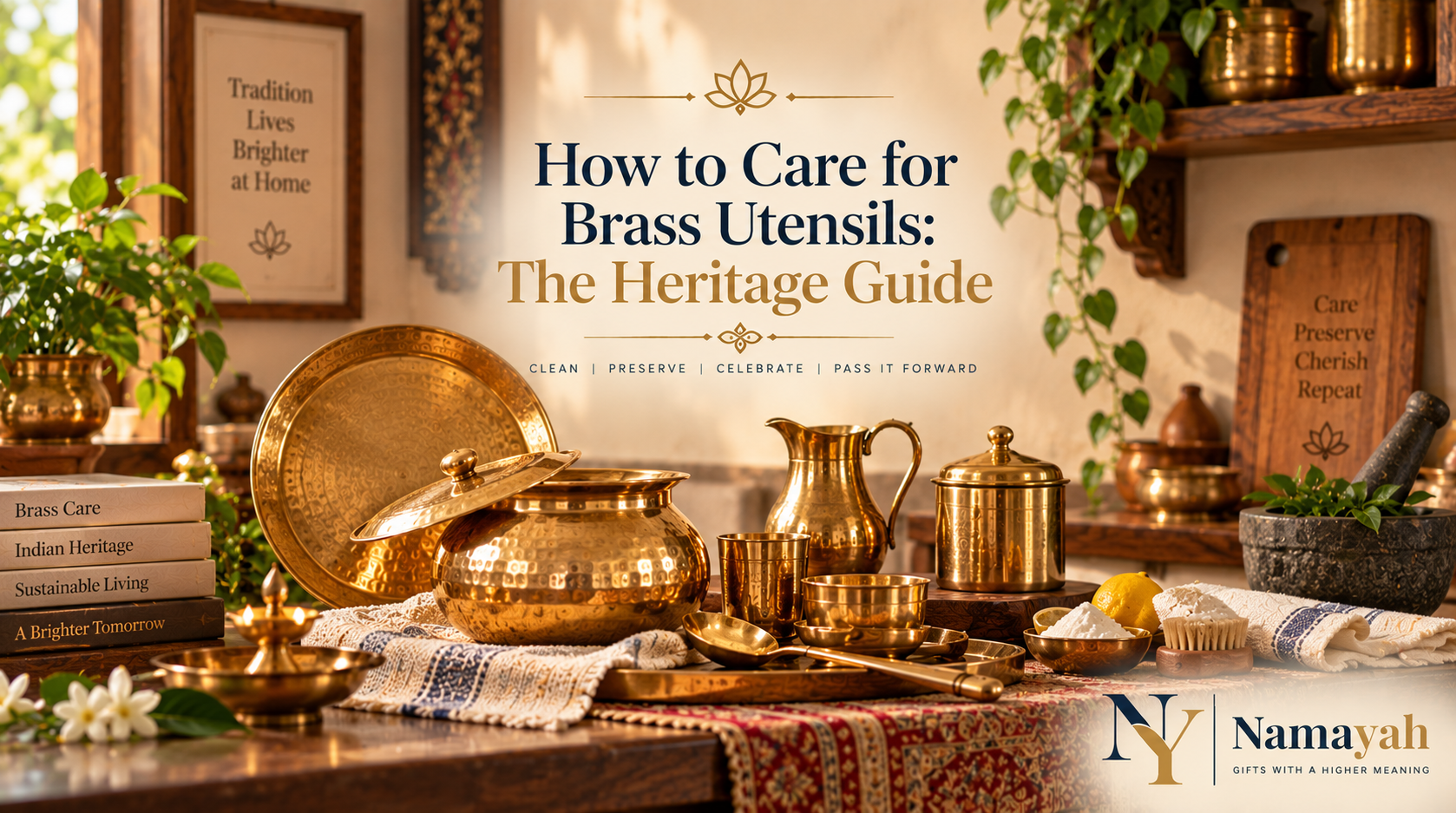 How to Care for Brass Utensils: The Heritage Guide