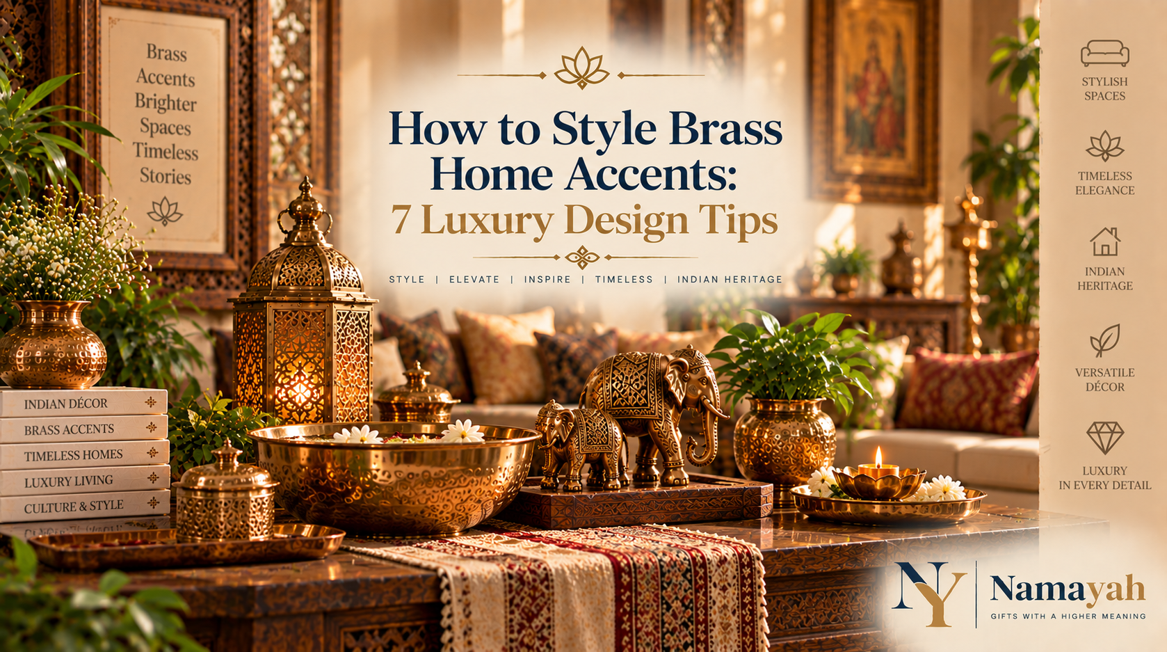 How to Style Brass Home Accents: 7 Luxury Design Tips