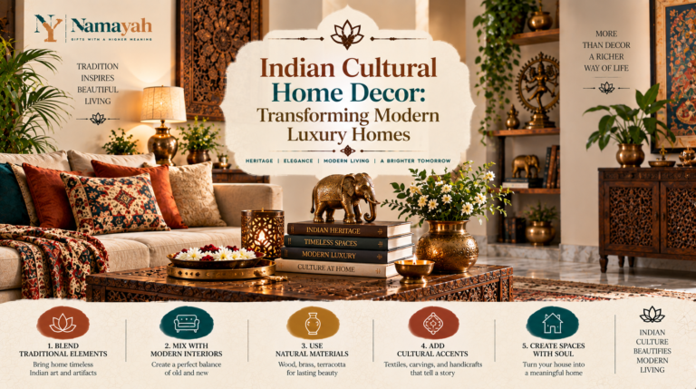Indian Cultural Home Decor: Transforming Modern Luxury Homes