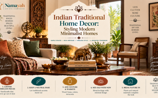 Indian Traditional Home Decor: Styling Modern Minimalist Homes