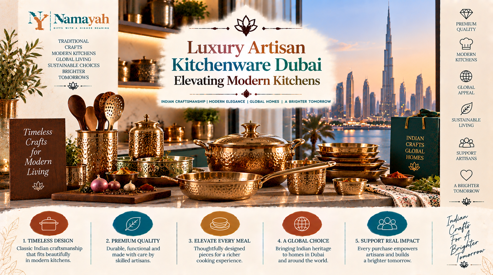 Luxury Artisan Kitchenware Dubai: Elevating Modern Kitchens