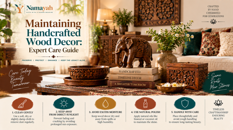 Maintaining Handcrafted Wood Decor: Expert Care Guide