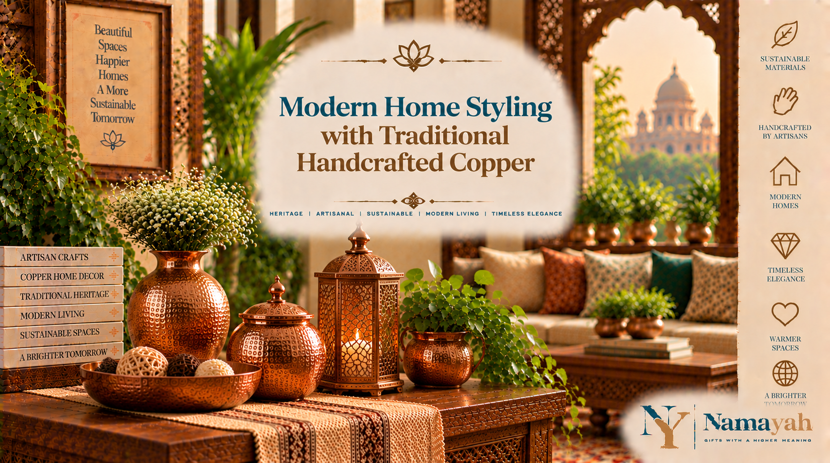 Modern Home Styling with Traditional Handcrafted Copper