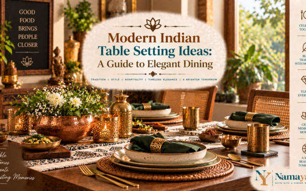 Modern Indian Table Setting Ideas A Guide to Elegant Dining