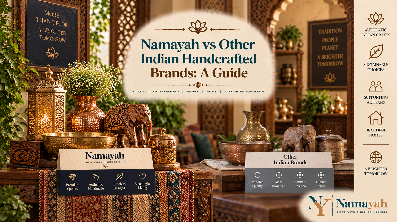 Namayah vs Other Indian Handcrafted Brands: A Guide