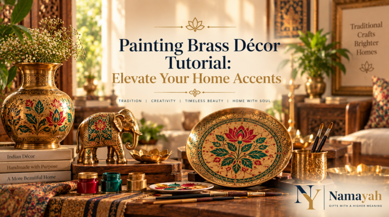 Painting Brass Décor Tutorial: Elevate Your Home Accents
