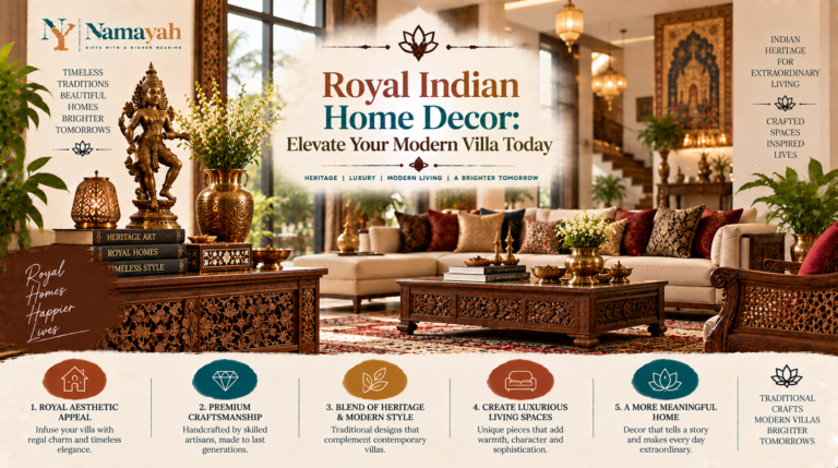 Royal Indian Home Decor: Elevate Your Modern Villa Today