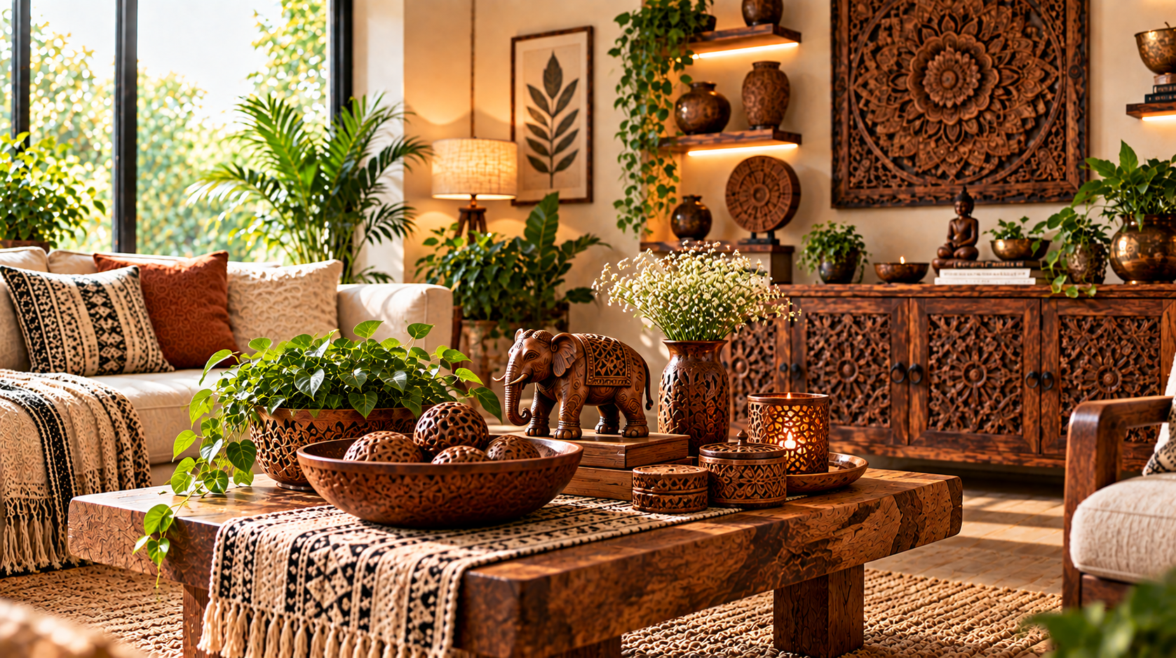 Styling Artisanal Wooden Decor for a Timeless Home