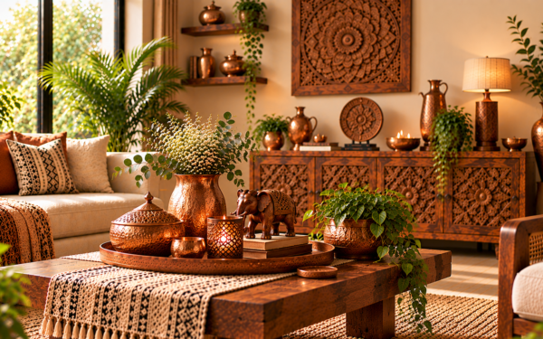 Styling Handcrafted Metal Decor Elevate Your Luxury Home