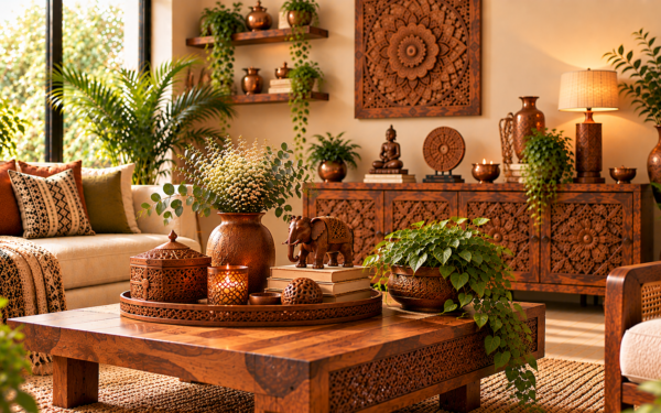 Styling Handcrafted Wooden Furniture for Modern Luxury Homes
