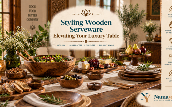 Styling Wooden Serveware Elevating Your Luxury Table