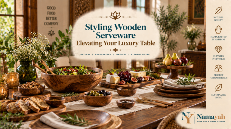 Styling Wooden Serveware: Elevating Your Luxury Table