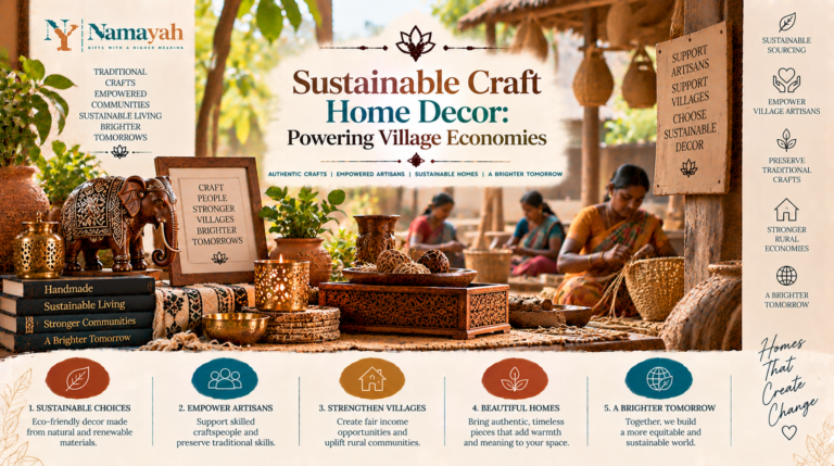 Sustainable Craft Home Decor: Powering Village Economies