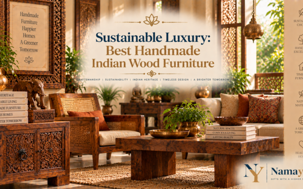 Sustainable Luxury: Best Handmade Indian Wood Furniture