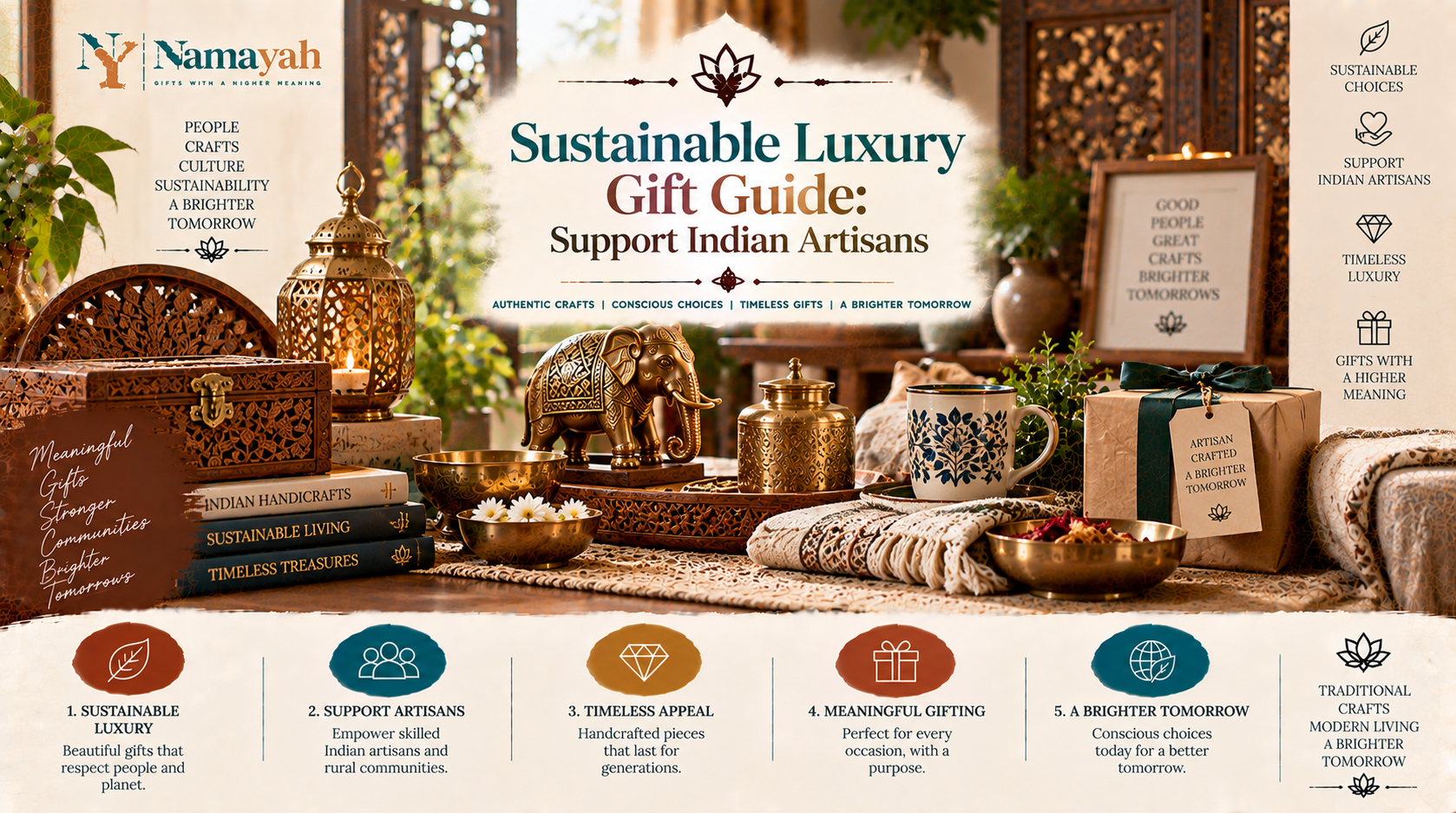 Sustainable Luxury Gift Guide: Support Indian Artisans